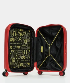 Discount Mandarina Duck LOGODUCK+ Expandable Cabin Hard Trolley (4 wheels) | cm 55 x 35 x 23/26 cm CherryTomato