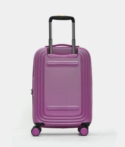 New Mandarina Duck LOGODUCK+ Expandable Cabin Hard Trolley (4 wheels) | cm 55 x 35 x 23/26 cm Orchid