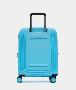 Hot Mandarina Duck LOGODUCK+ Expandable Cabin Hard Trolley (4 Wheels) | cm 55X40X20/23 Aquarius