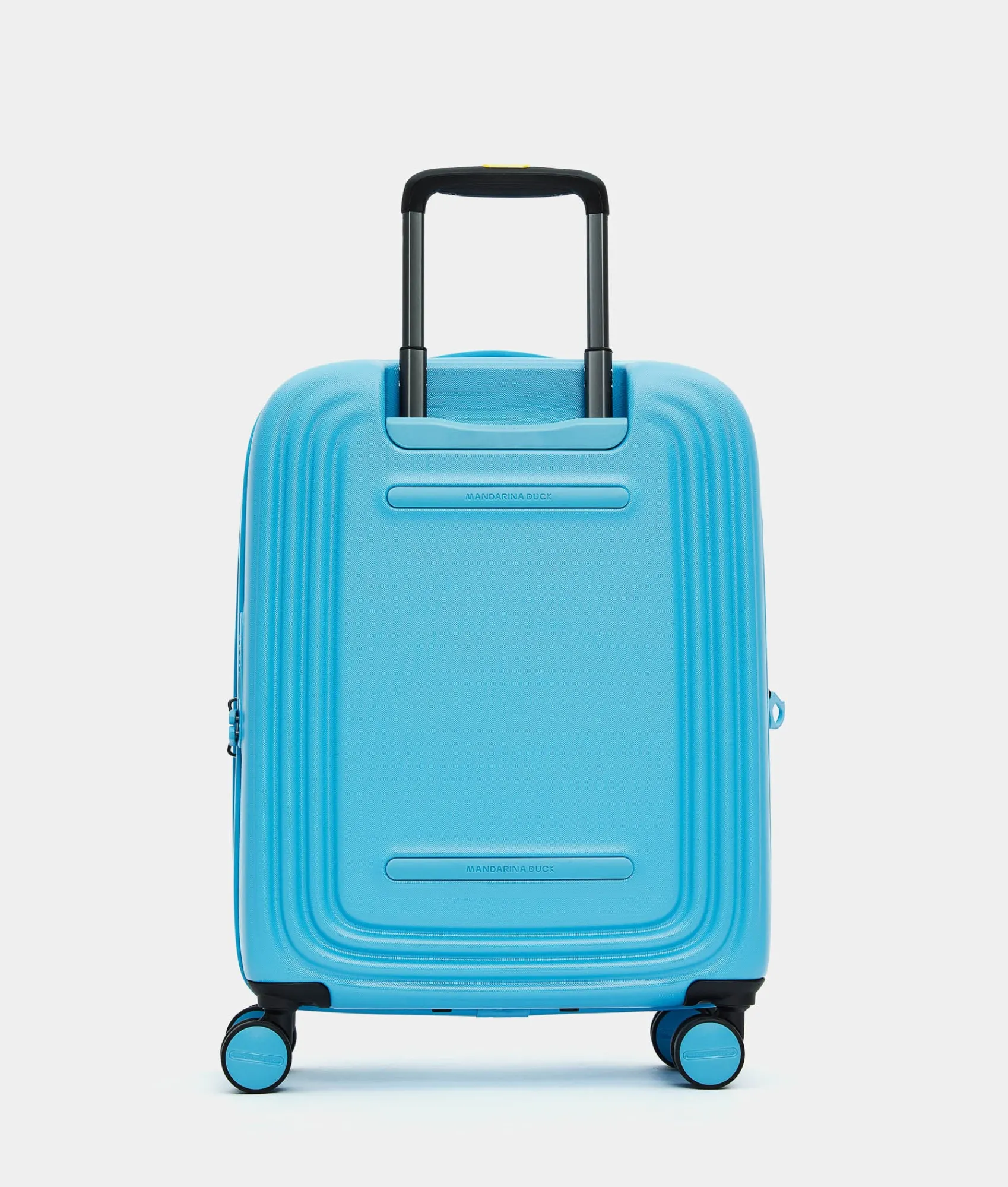 Hot Mandarina Duck LOGODUCK+ Expandable Cabin Hard Trolley (4 Wheels) | cm 55X40X20/23 Aquarius