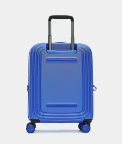 Clearance Mandarina Duck LOGODUCK+ Expandable Cabin Hard Trolley (4 Wheels) | cm 55X40X20/23 ElectricBlue