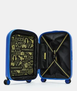 Hot Mandarina Duck LOGODUCK+ Expandable Cabin Hard Trolley (4 wheels) | cm 55 x 35 x 23/26 cm ElectricBlue
