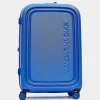 Clearance Mandarina Duck LOGODUCK+ Expandable Large Trolley (4 Wheels) | cm 75X49X31 ElectricBlue