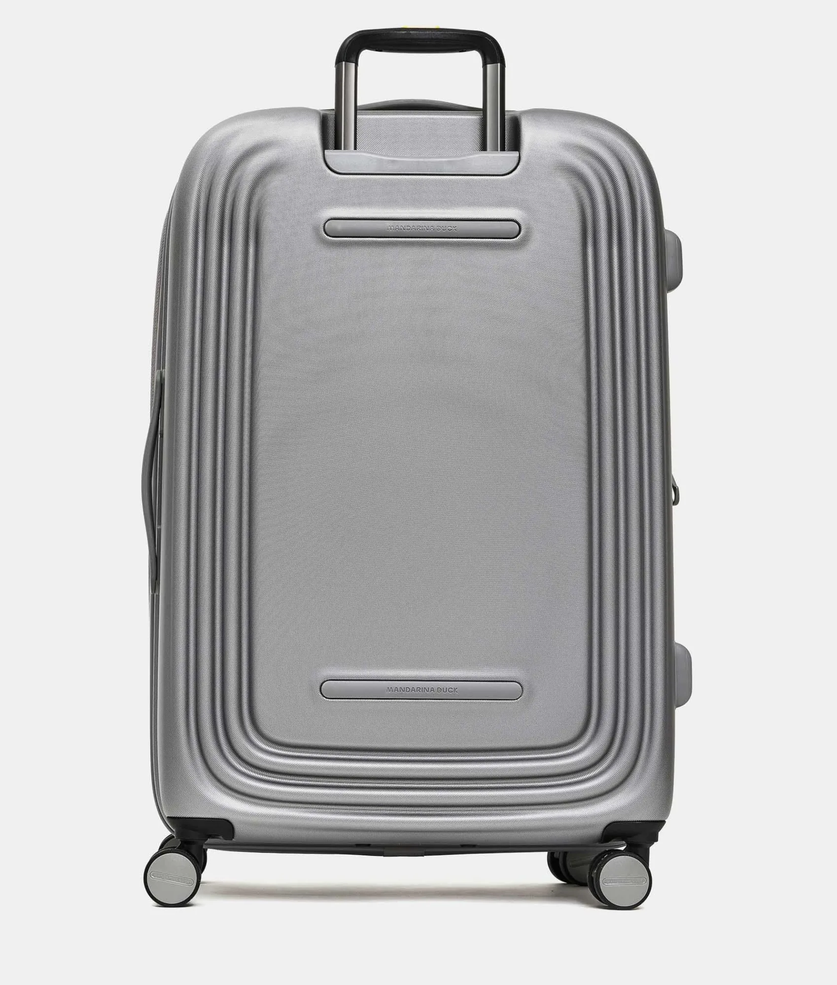Discount Mandarina Duck LOGODUCK Expandable Large Trolley (4 Wheels) | cm 75X49X31 Silver