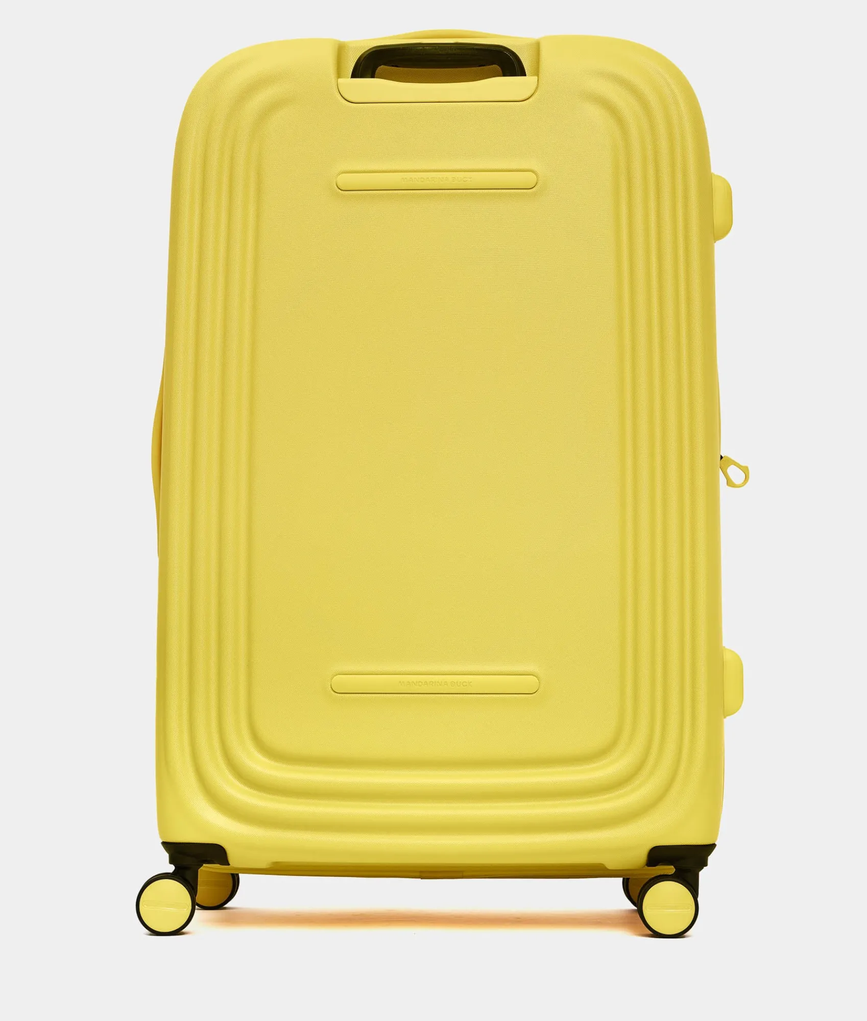Hot Mandarina Duck LOGODUCK Expandable XL Trolley (4 Wheels) | cm 82X52X34 DuckYellow