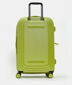 Best Mandarina Duck LOGODUCK+ Medium Expandable Trolley (4 Wheels) | cm 69 X 45 X 32/35 MapoGreen