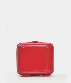 Clearance Mandarina Duck LOGODUCK+ METAL Beauty Case Raspberry