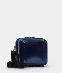 Sale Mandarina Duck LOGODUCK+ METAL Beauty Case BlueIndigo