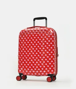 Best Mandarina Duck LOGODUCK+ PRINTED Expandable Cabin Hard Trolley (4 Wheels) | cm 55X40X20/23 GimmeLove