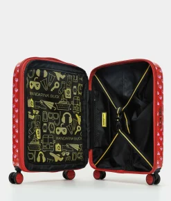 Best Mandarina Duck LOGODUCK+ PRINTED Expandable Cabin Hard Trolley (4 Wheels) | cm 55X40X20/23 GimmeLove