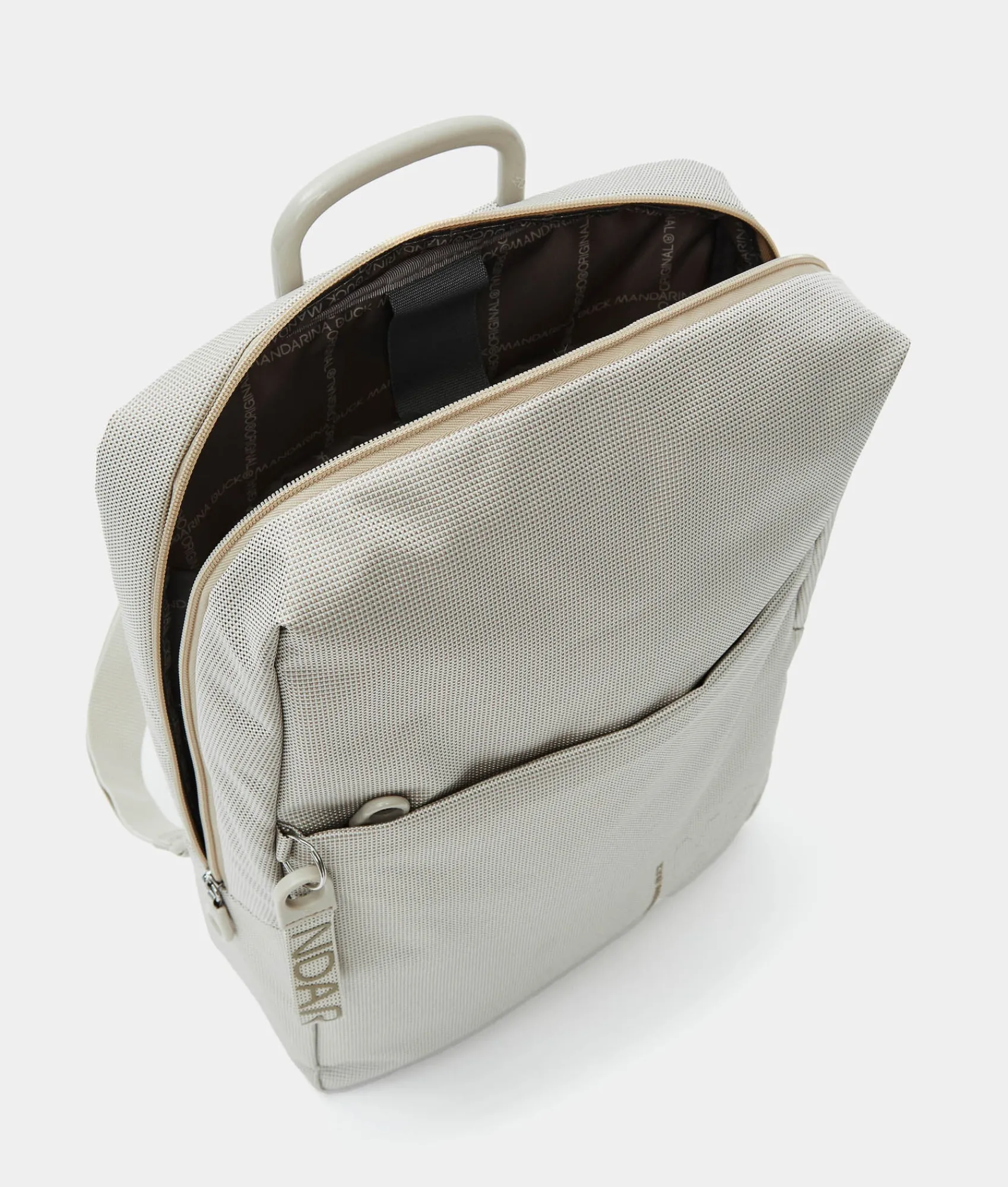Clearance Mandarina Duck MD20 Backpack With Handles | 15’’ Laptop WhitecapGrey