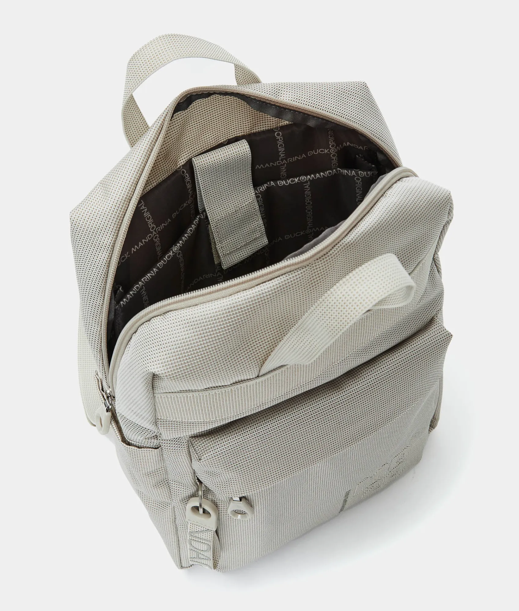 Clearance Mandarina Duck MD20 Backpack With Handles | 13’’ Laptop WhitecapGrey