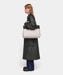 Outlet Mandarina Duck MD20 BALLOON Medium Reversible Nylon Tote Black