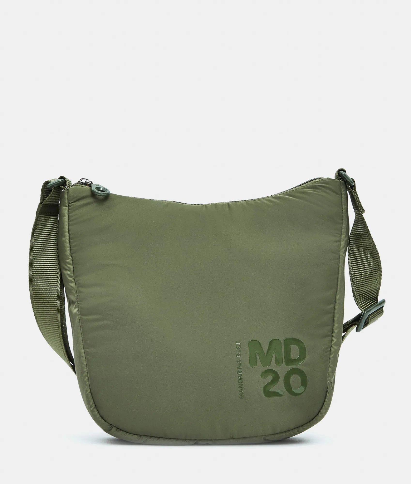 Outlet Mandarina Duck MD20 BALLOON Shoulder Bag MilitaryGreen