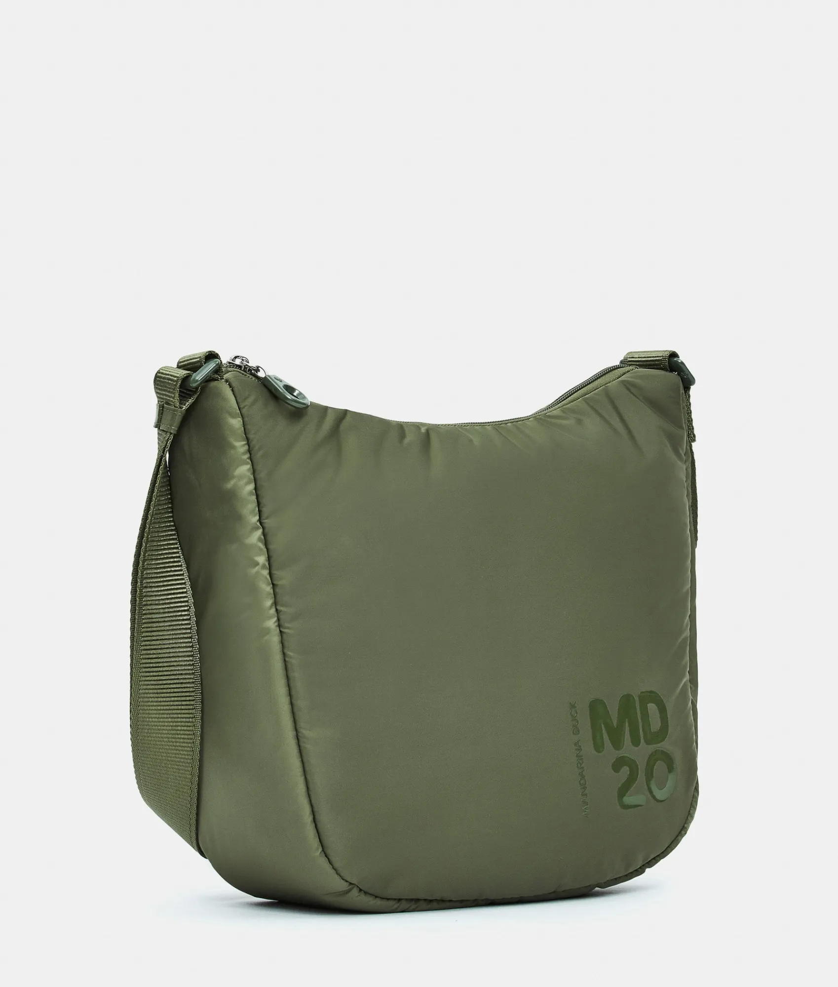 Outlet Mandarina Duck MD20 BALLOON Shoulder Bag MilitaryGreen