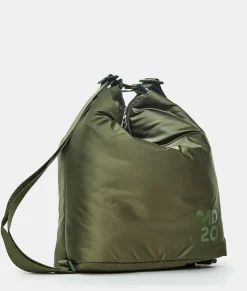 Outlet Mandarina Duck MD20 BALLOON Shoulder Bag MilitaryGreen