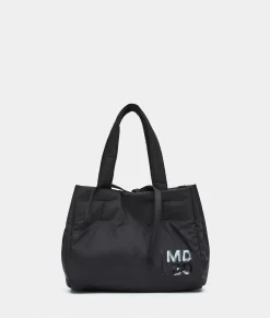 New Mandarina Duck MD20 BALLOON Small Reversible Nylon Tote Black