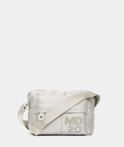 Clearance Mandarina Duck MD20 BALLOON Small Shoulder Bag With Pocket SageGray