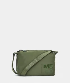 Online Mandarina Duck MD20 BALLOON Small Three-Pouch Shoulder Bag MilitaryGreen