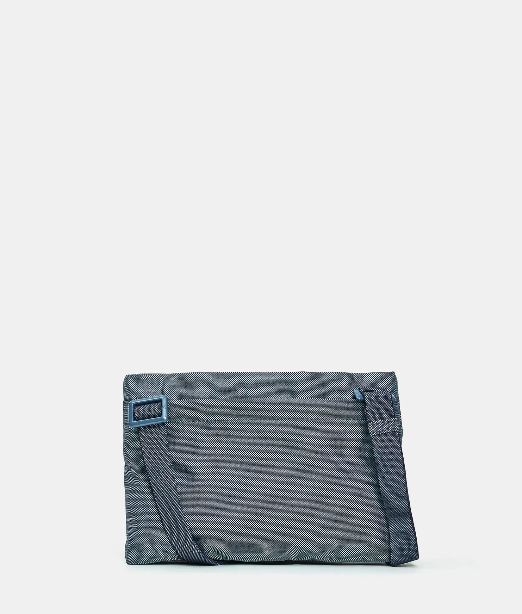 Outlet Mandarina Duck MD20 Double Pocket Flat Crossbody Bag BlueWing