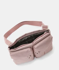 Online Mandarina Duck MD20 Double Pocket Flat Crossbody Bag Rose