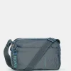 Outlet Mandarina Duck MD20 Expandable Double Zip Crossbody Bag BlueWing