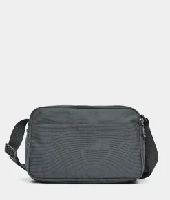 Sale Mandarina Duck MD20 Expandable Double Zip Crossbody Bag Steel