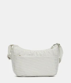 New Mandarina Duck MD20 Horizontal Hobo WhitecapGrey