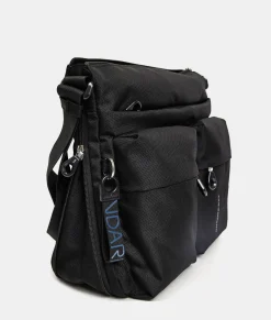 Sale Mandarina Duck MD20 Large .Expandable Crossbody Bag Black
