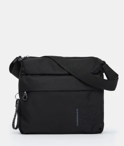 Sale Mandarina Duck MD20 Medium Crossbody Bag 2 Pockets Black