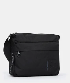 Sale Mandarina Duck MD20 Medium Crossbody Bag 2 Pockets Black