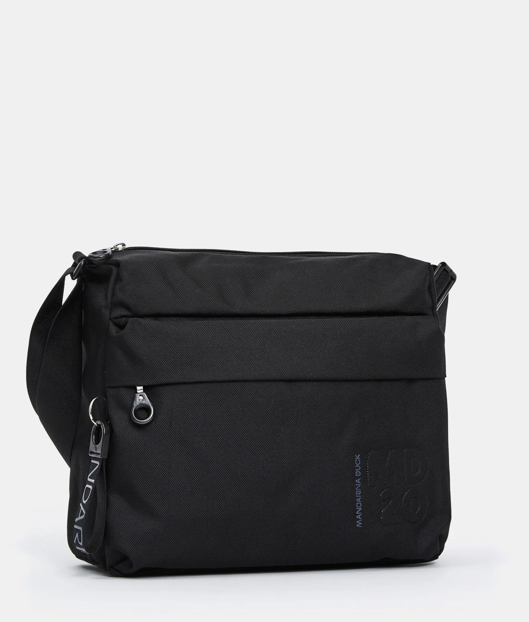 Sale Mandarina Duck MD20 Medium Crossbody Bag 2 Pockets Black