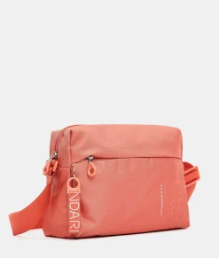 New Mandarina Duck MD20 Medium Crossbody Bag 1 Pocket Tangerine