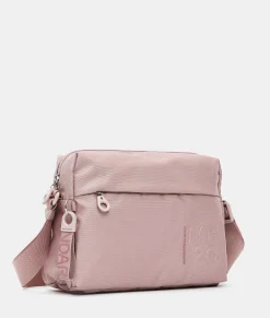 Clearance Mandarina Duck MD20 Medium Crossbody Bag 1 Pocket Rose