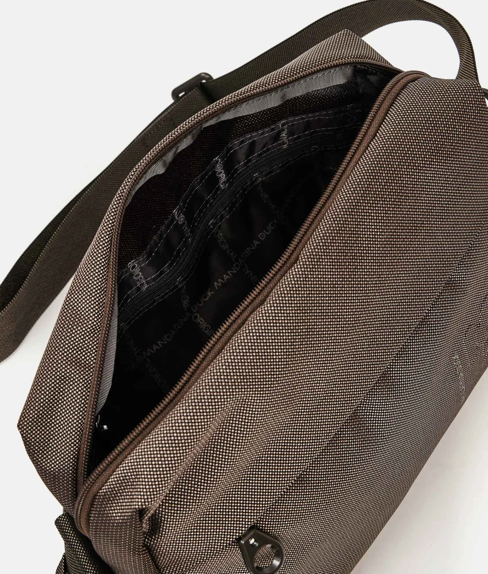 Fashion Mandarina Duck MD20 Medium Crossbody Bag 1 Pocket Pirite