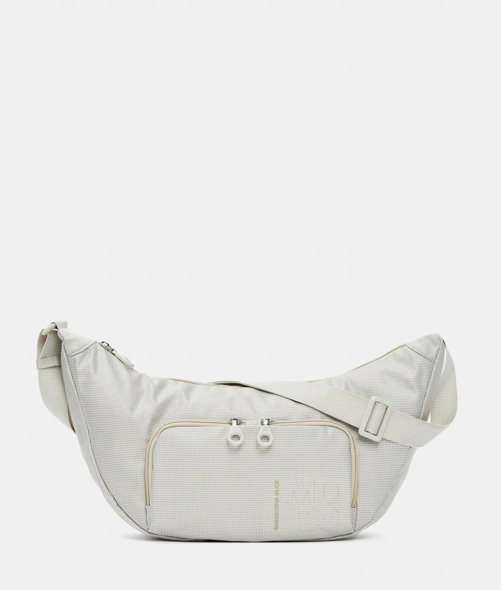 New Mandarina Duck MD20 Medium Hobo WhitecapGrey