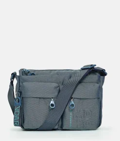 Sale Mandarina Duck MD20 Multipockets Crossbody Bag BlueWing