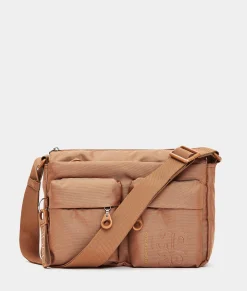 Fashion Mandarina Duck MD20 Multipockets Crossbody Bag Rust