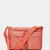 Clearance Mandarina Duck MD20 Multipockets Crossbody Bag Tangerine