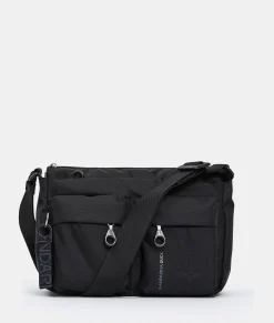 Sale Mandarina Duck MD20 Multipockets Crossbody Bag Black