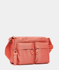 Clearance Mandarina Duck MD20 Multipockets Crossbody Bag Tangerine