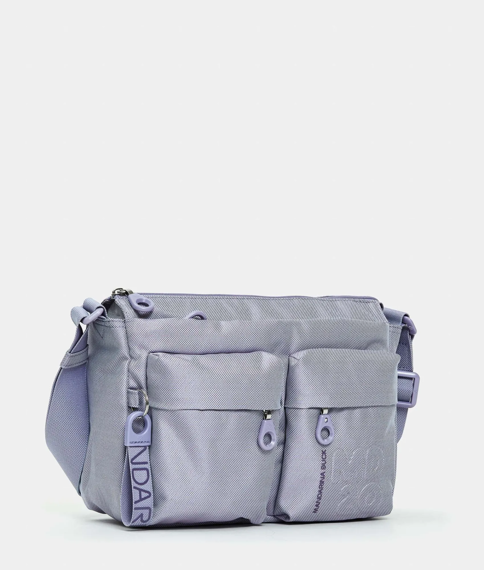 Online Mandarina Duck MD20 Multipockets Crossbody Bag Lavander