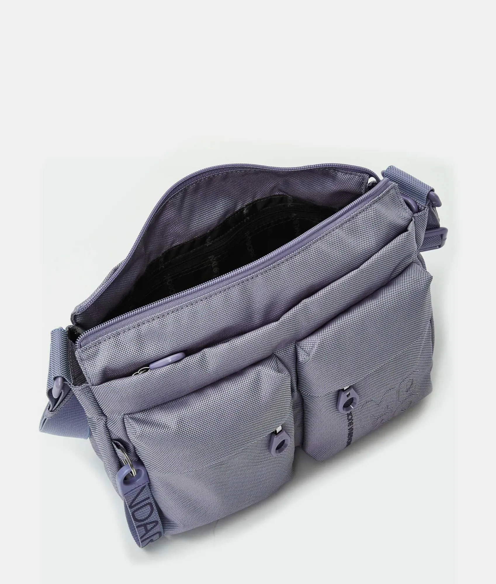 Online Mandarina Duck MD20 Multipockets Crossbody Bag Lavander