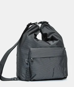 Outlet Mandarina Duck MD20 Shoulder Bag Steel