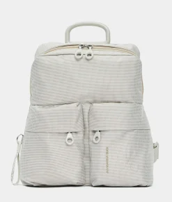 Outlet Mandarina Duck MD20 Slim Backpack WhitecapGrey