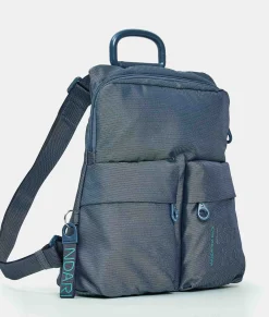New Mandarina Duck MD20 Slim Backpack BlueWing