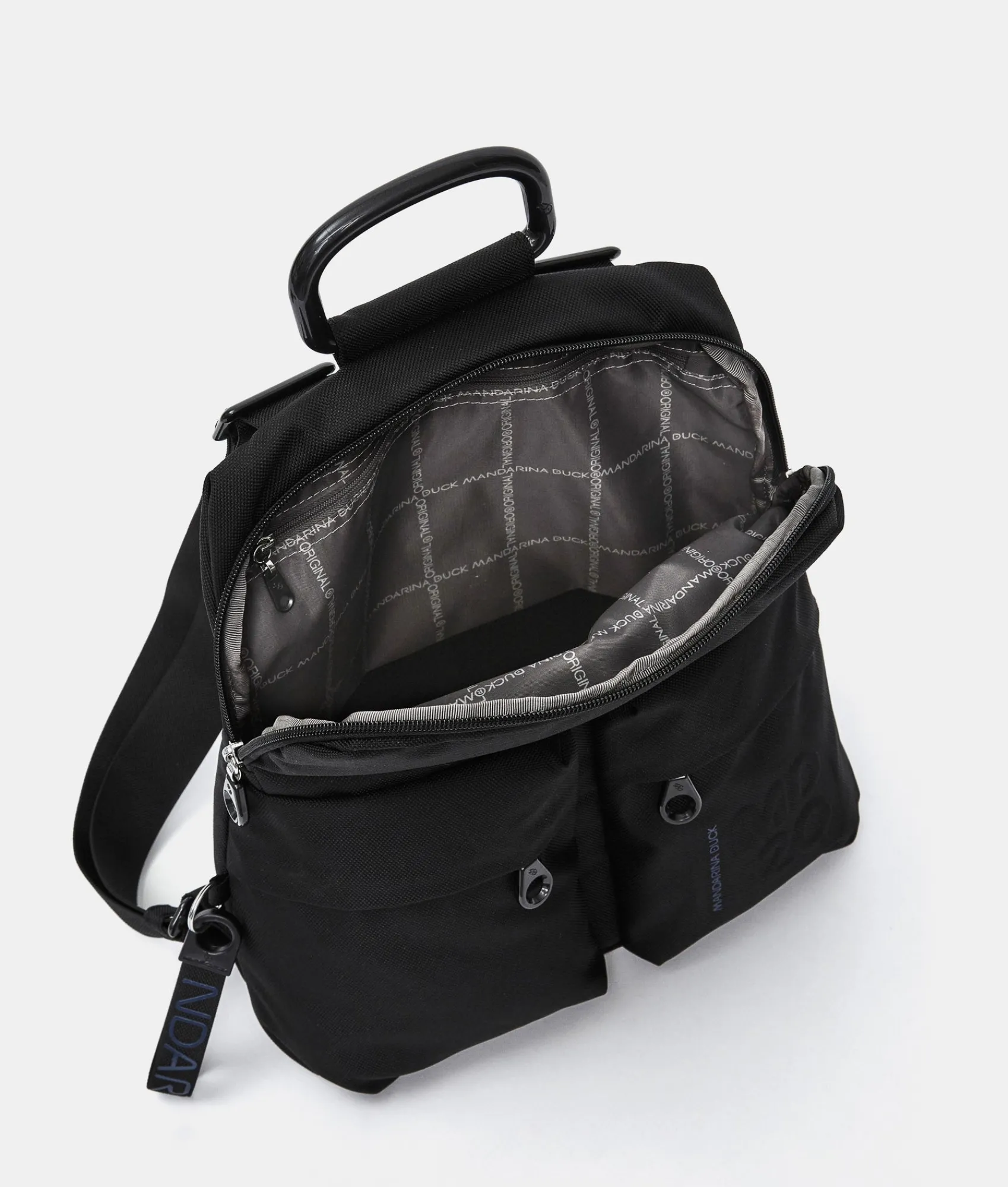 Hot Mandarina Duck MD20 Slim Backpack Black
