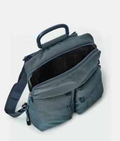 New Mandarina Duck MD20 Slim Backpack BlueWing