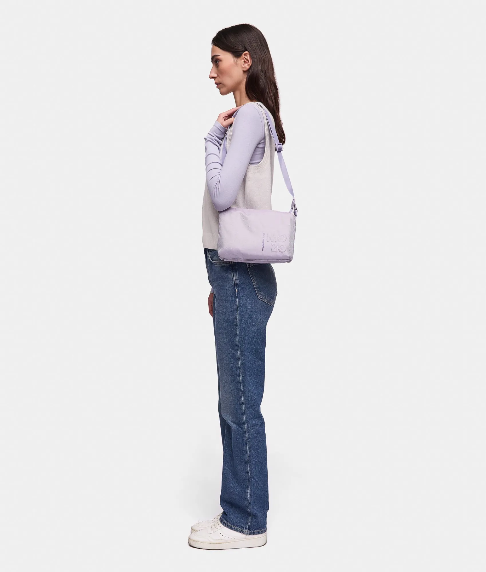 Outlet Mandarina Duck MD20 Small Crossbody Bag Lavander
