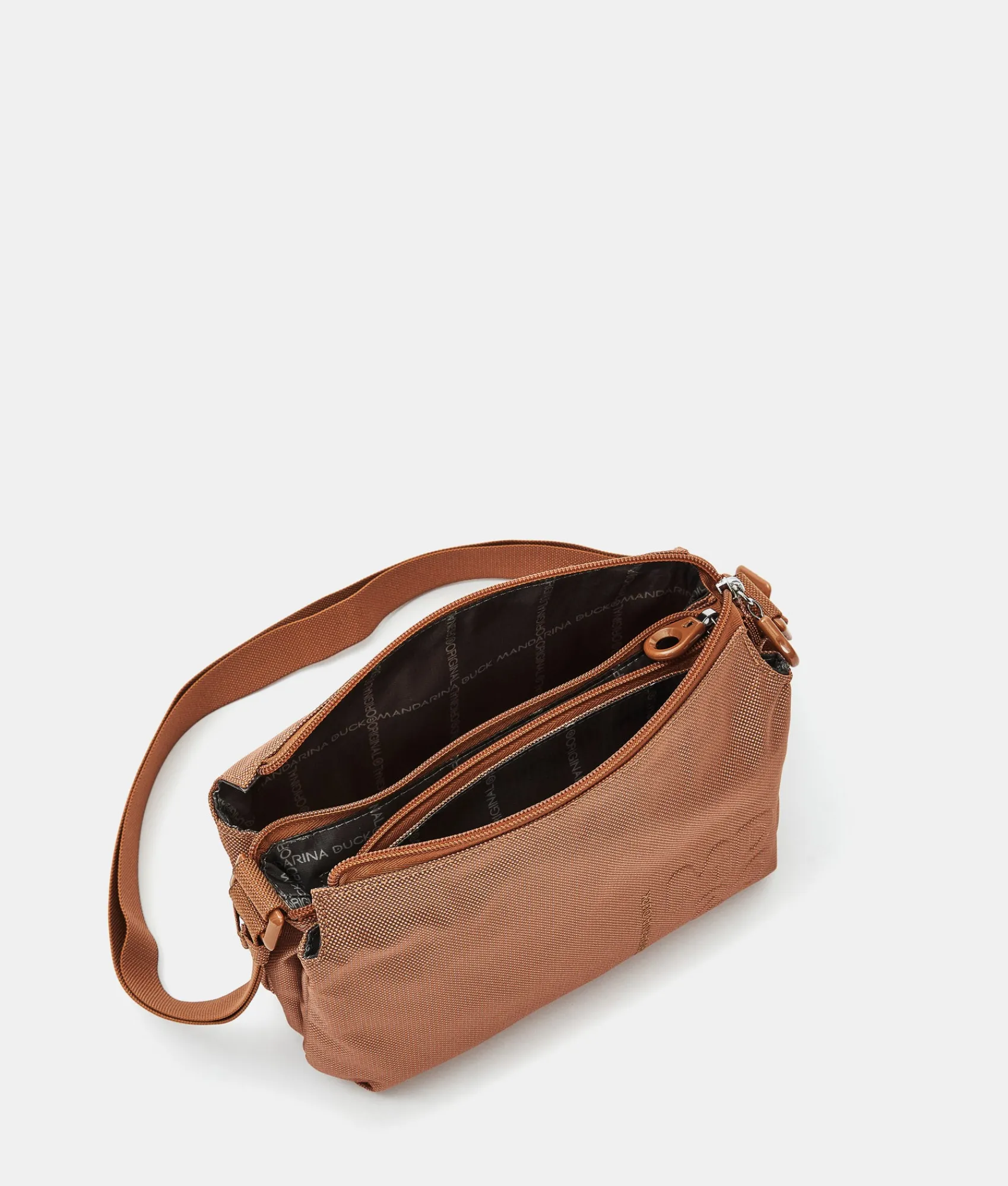 Outlet Mandarina Duck MD20 Small Crossbody Bag Rust